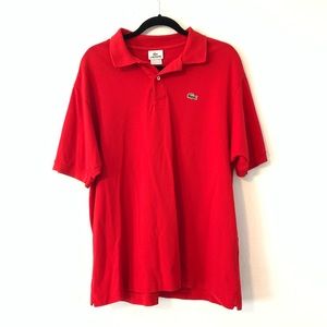 Lacoste Red Men’s Polo